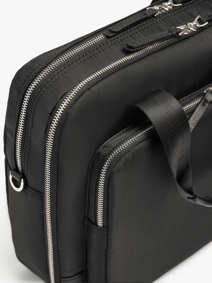 Nylon Bag For Laptop Up To 15" With Water-Repellent