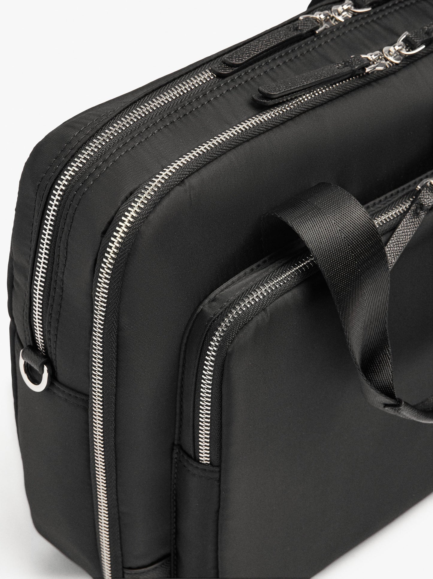 Nylon Bag For Laptop Up To 15" With Water-Repellent