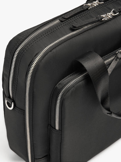 Nylon Bag For Laptop Up To 15" With Water-Repellent