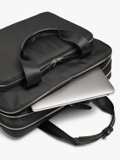 Nylon Bag For Laptop Up To 15" With Water-Repellent