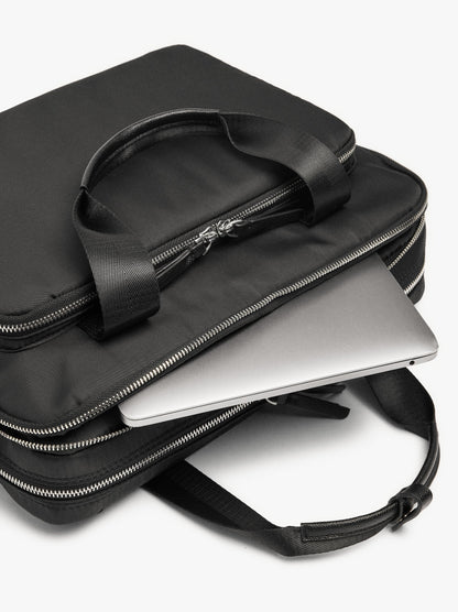 Nylon Bag For Laptop Up To 15" With Water-Repellent
