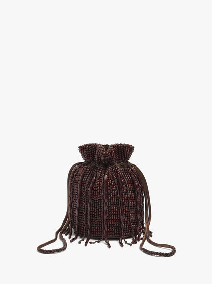 Party Bag With Beads And Fringes