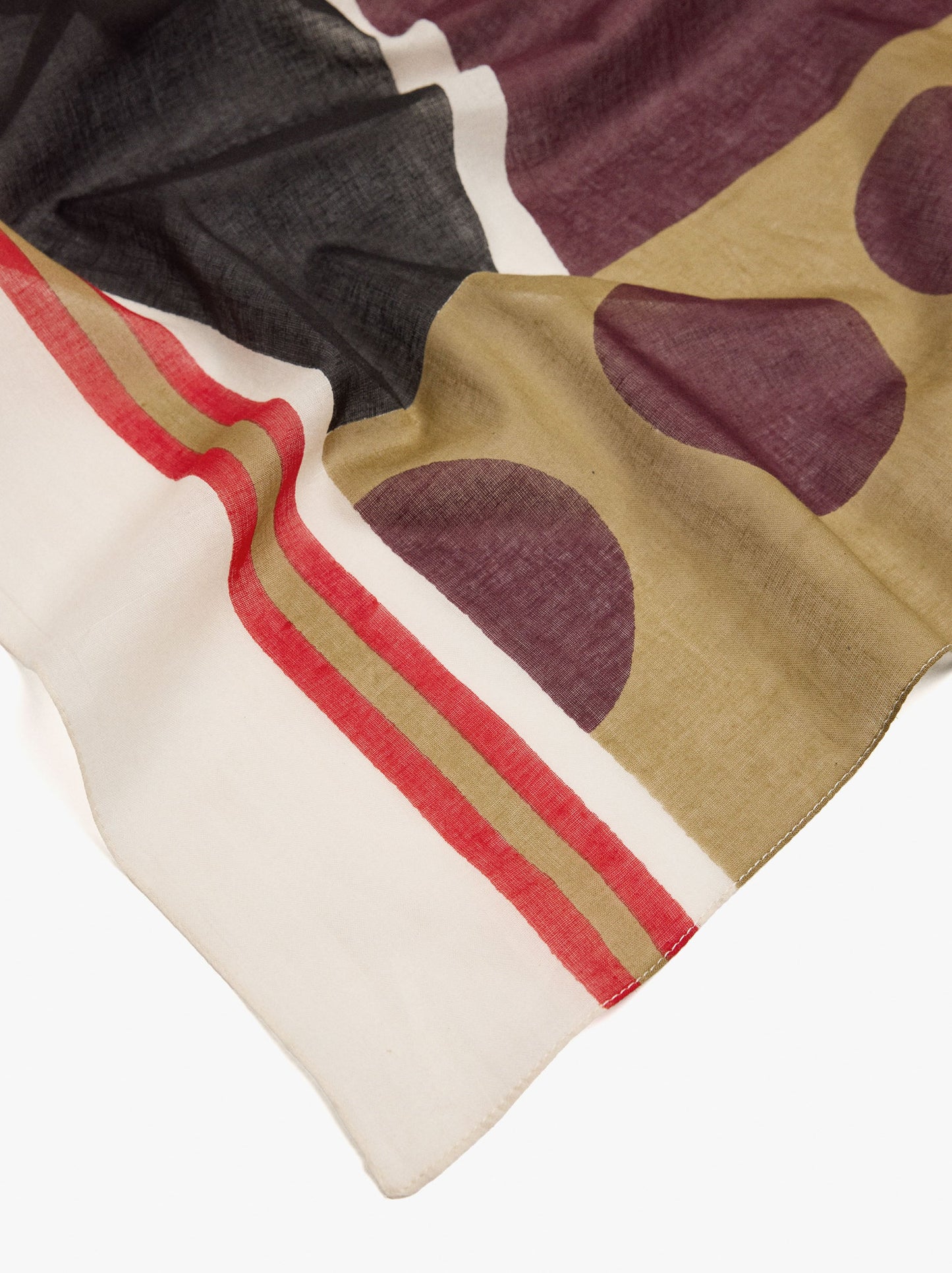 Printed Scarf With 100% Cotton