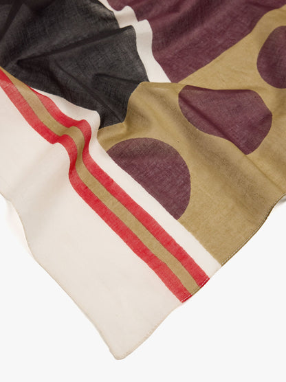 Printed Scarf With 100% Cotton