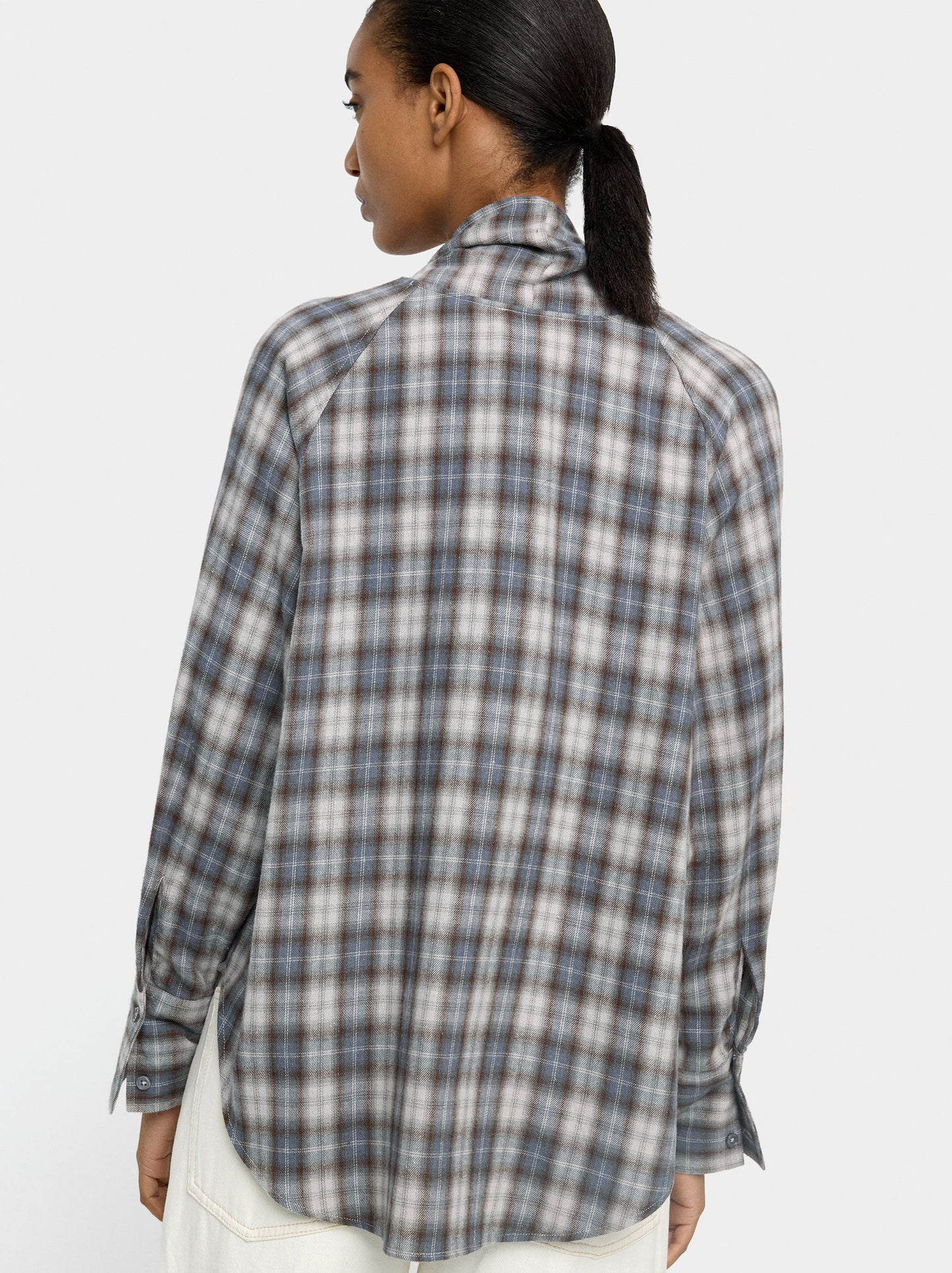 Shirt With Squares 100% Cotton