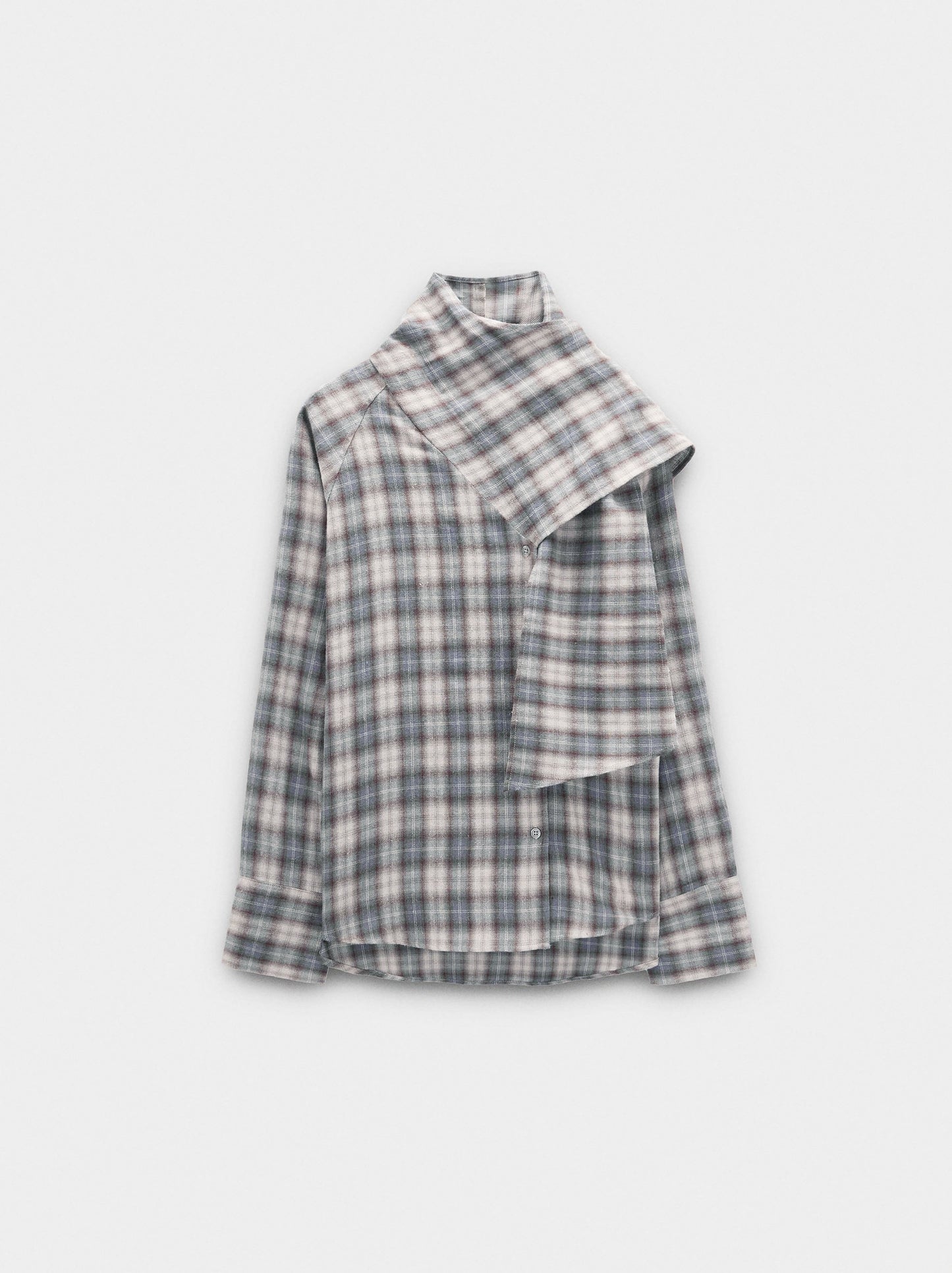 Shirt With Squares 100% Cotton