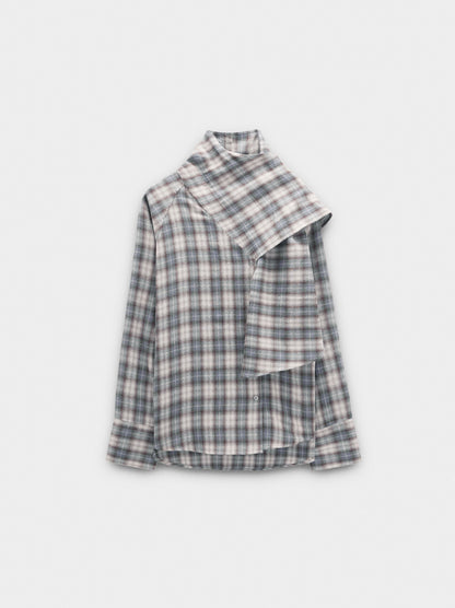 Shirt With Squares 100% Cotton