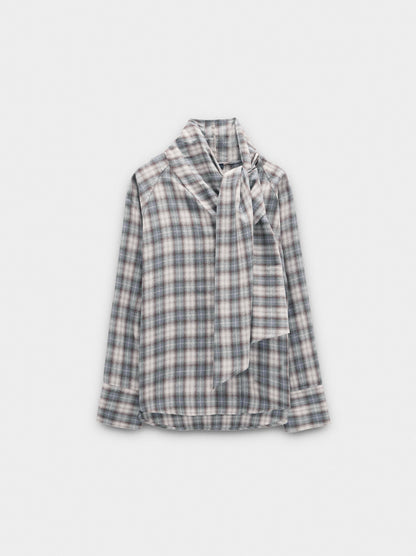 Shirt With Squares 100% Cotton