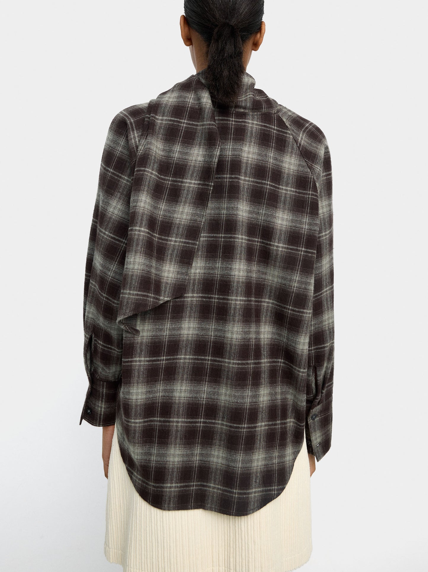 Shirt With Squares 100% Cotton