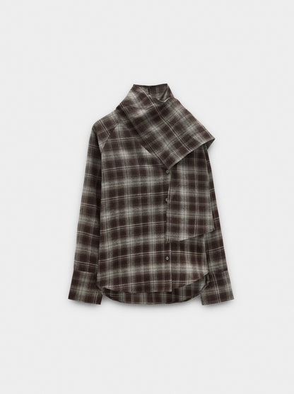 Shirt With Squares 100% Cotton