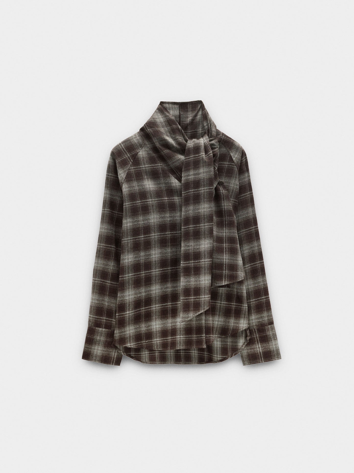 Shirt With Squares 100% Cotton
