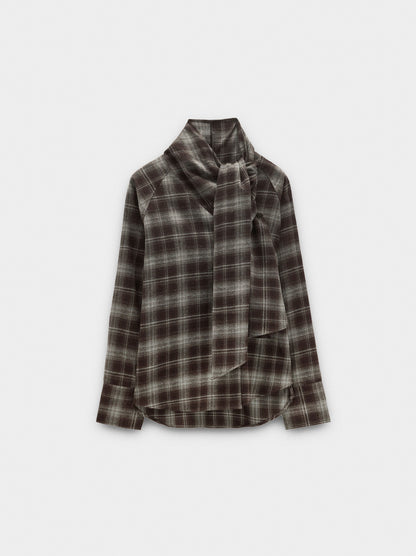 Shirt With Squares 100% Cotton