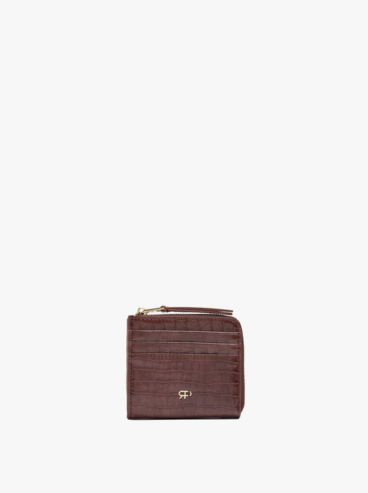 Card Holder With Animal Embossing