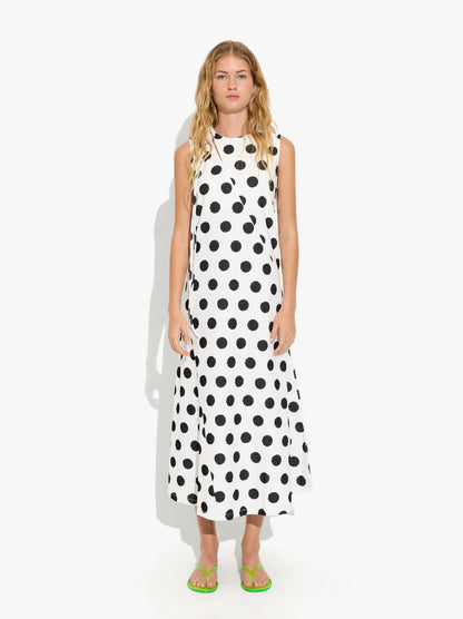 Long Dress With Polka Dots
