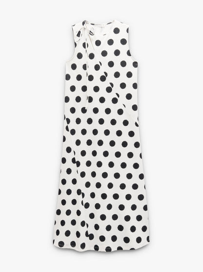 Long Dress With Polka Dots