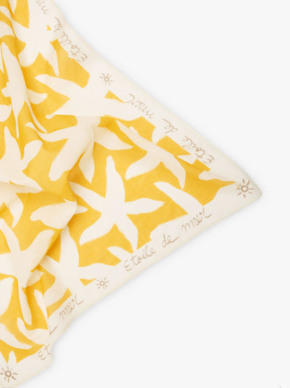Printed Square Scarf 100% Cotton