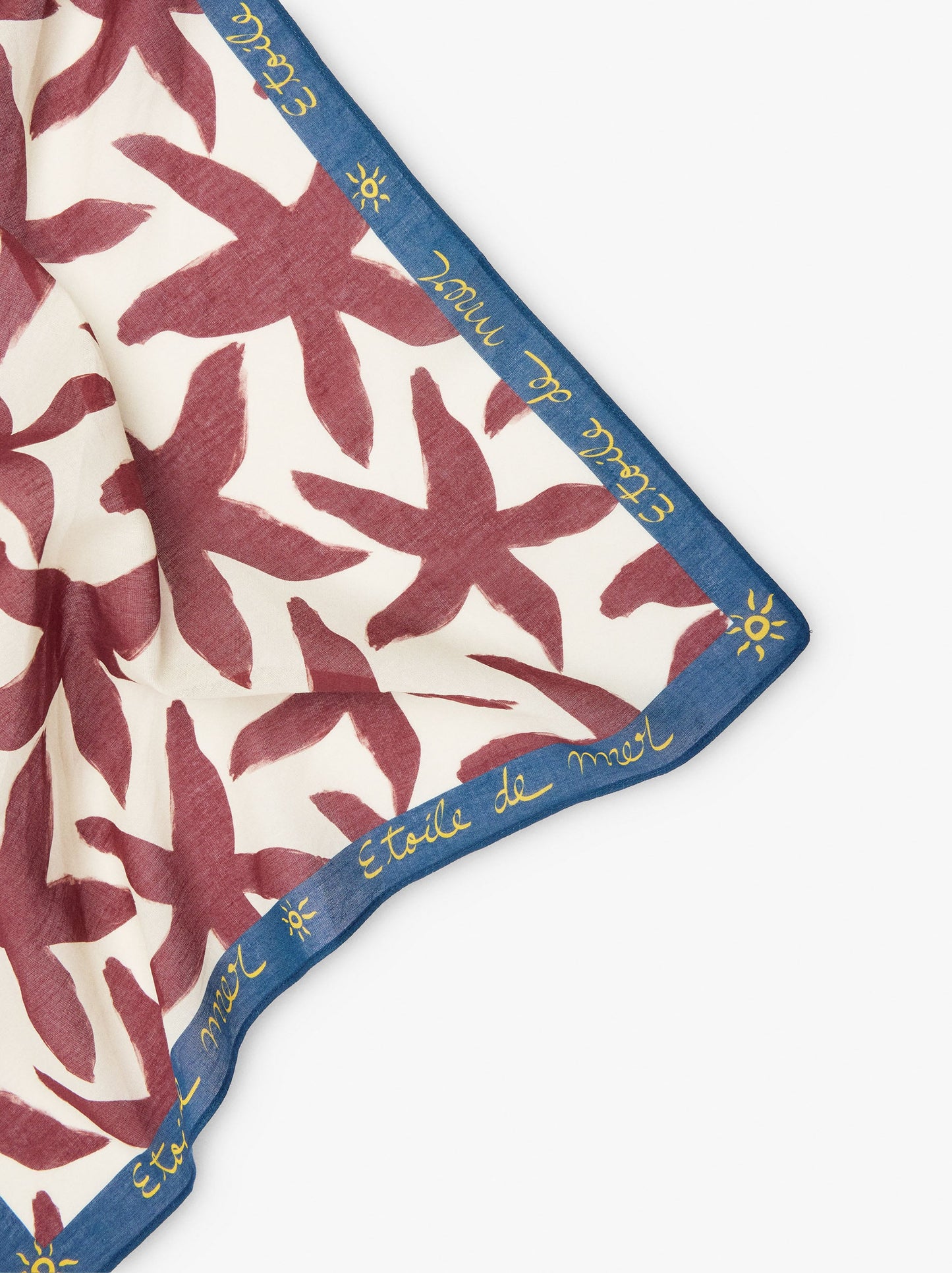 Printed Square Scarf 100% Cotton