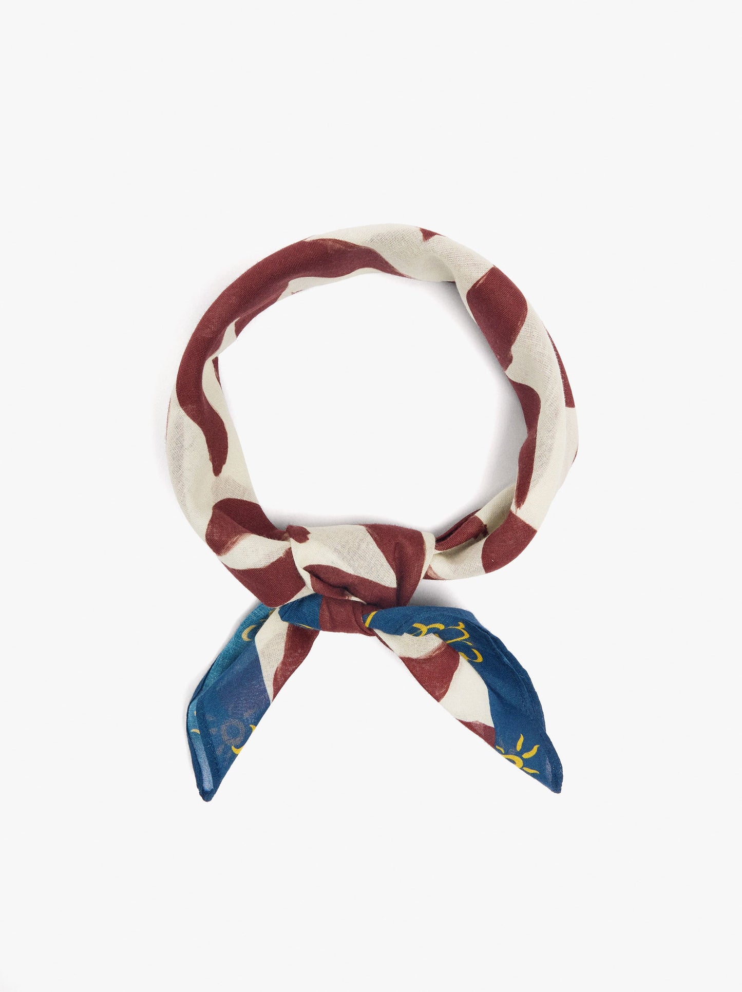 Printed Square Scarf 100% Cotton