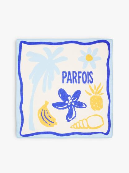 Printed Square Scarf 100% Cotton