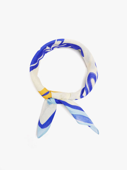 Printed Square Scarf 100% Cotton
