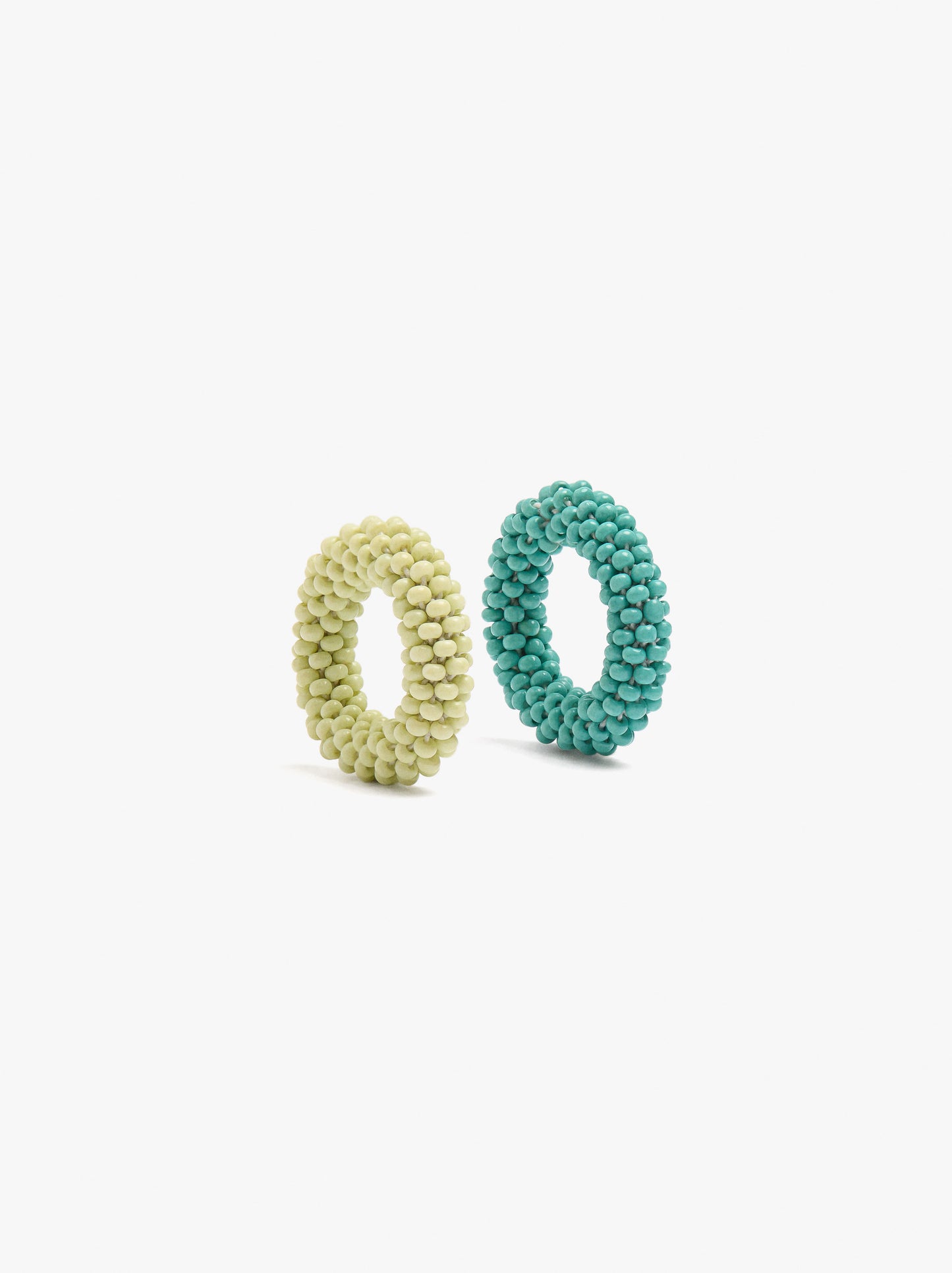 Set Of Glass Beads Rings