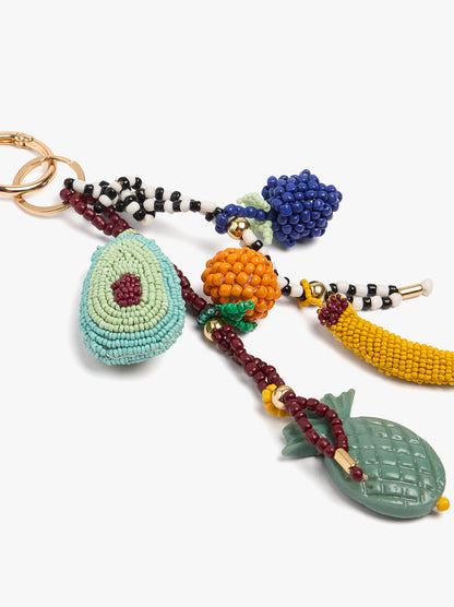 Keychain Charm Fruit Beads