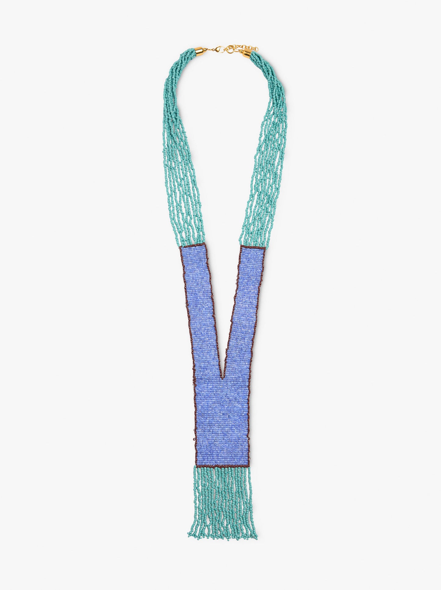 Multi-Collar With Glass Beads