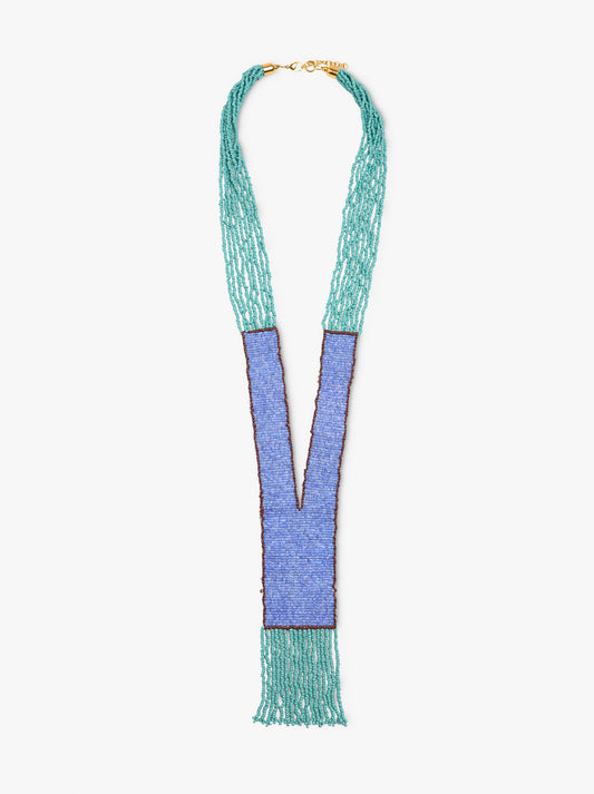 Multi-Collar With Glass Beads
