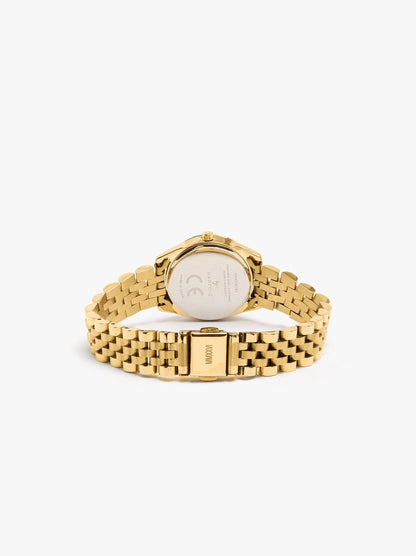 Round Watch With Stainless Steel Bracelet