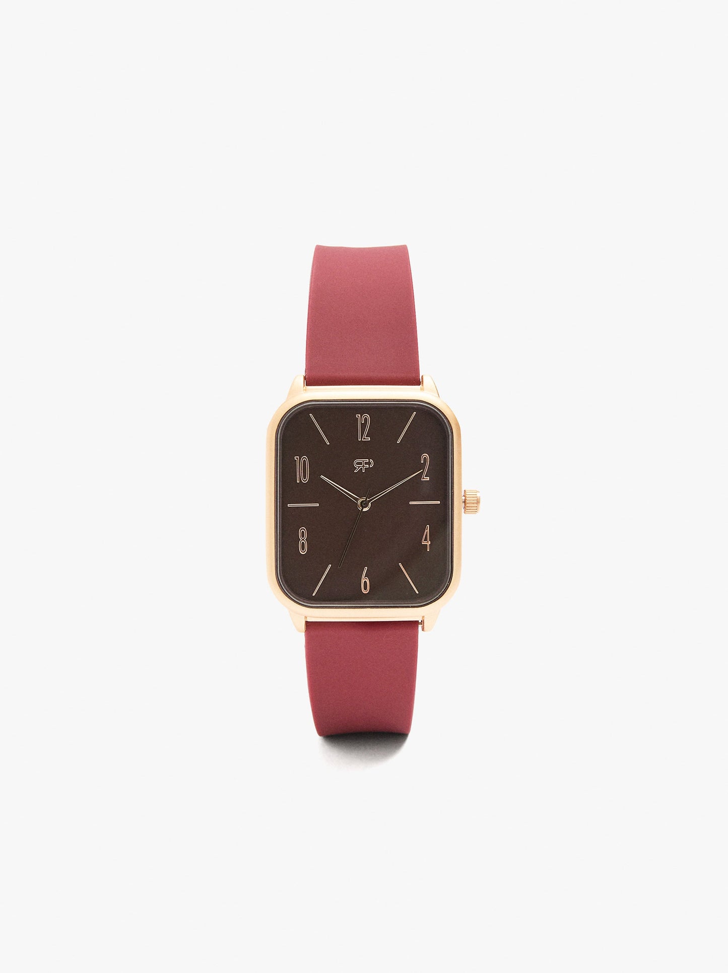Watch With Silicone Strap