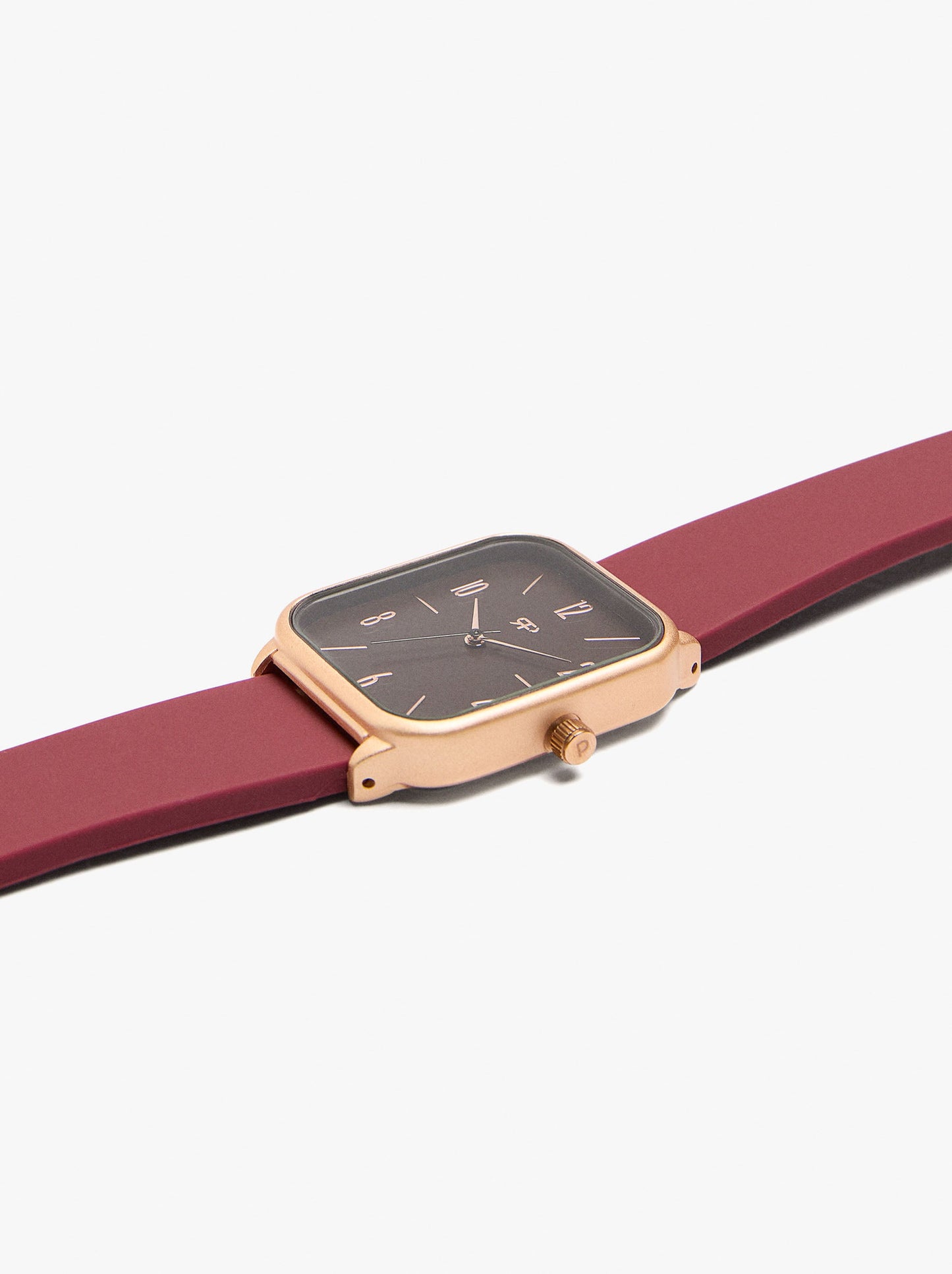 Watch With Silicone Strap