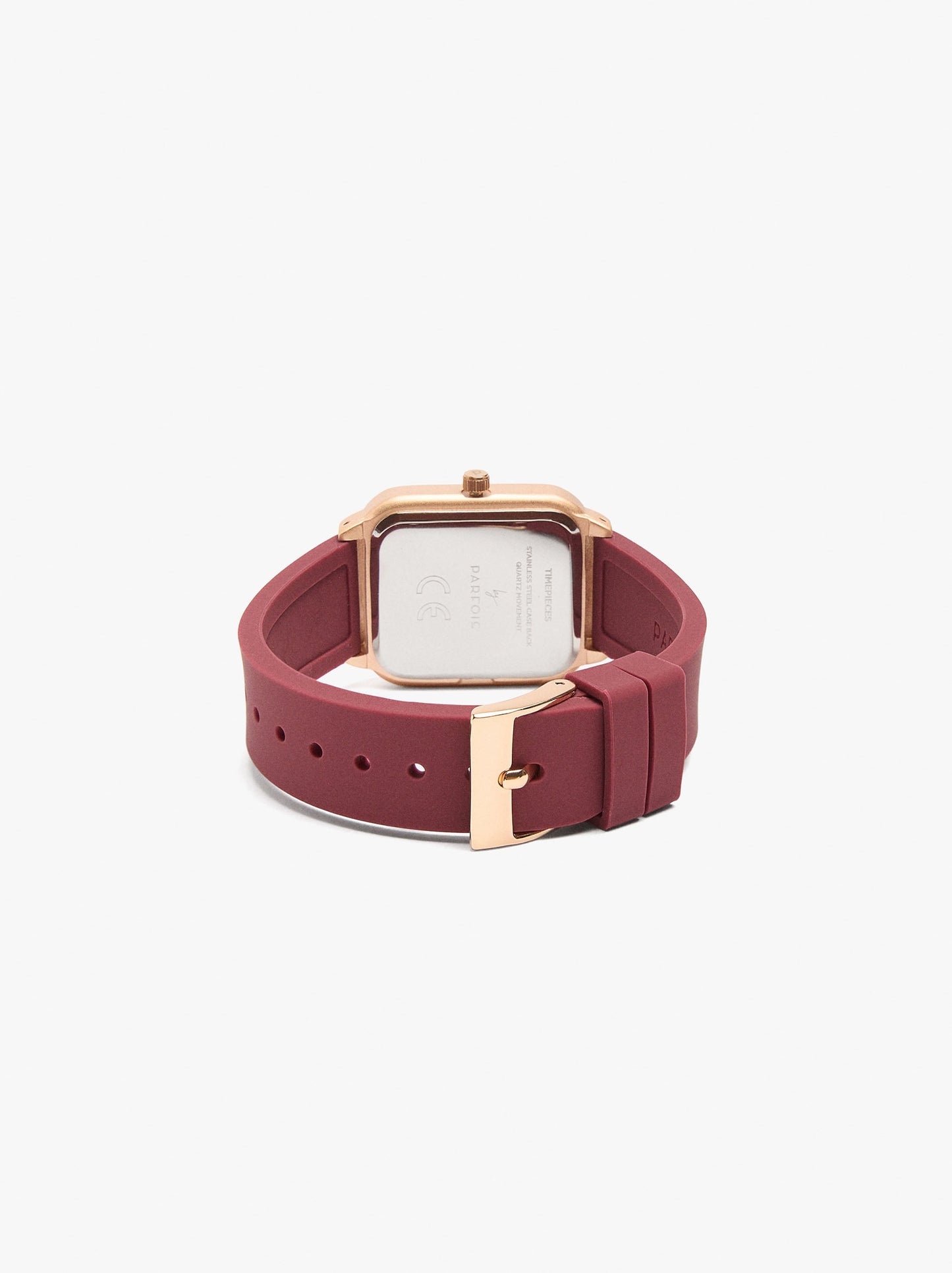 Watch With Silicone Strap