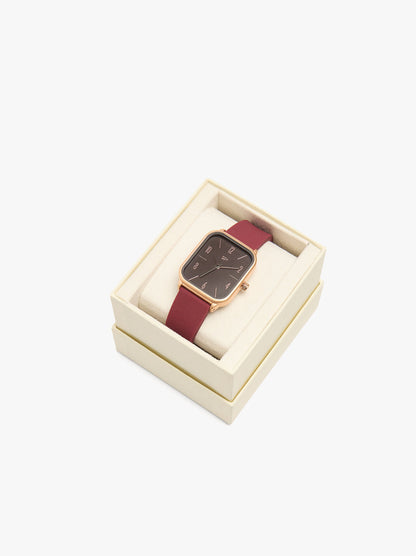Watch With Silicone Strap