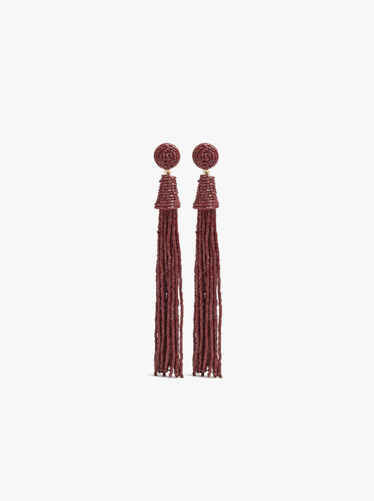 Long Earrings With Beads