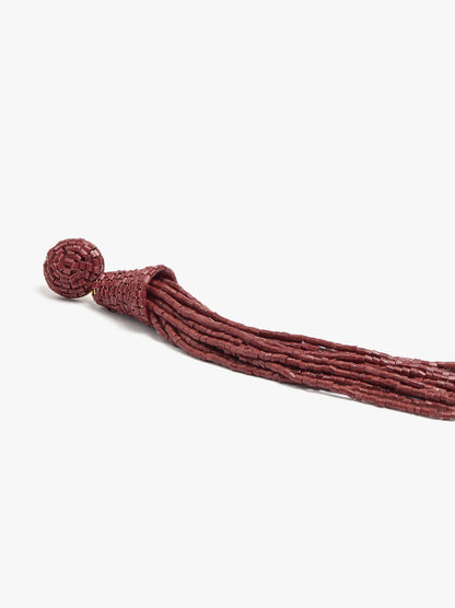 Long Earrings With Beads