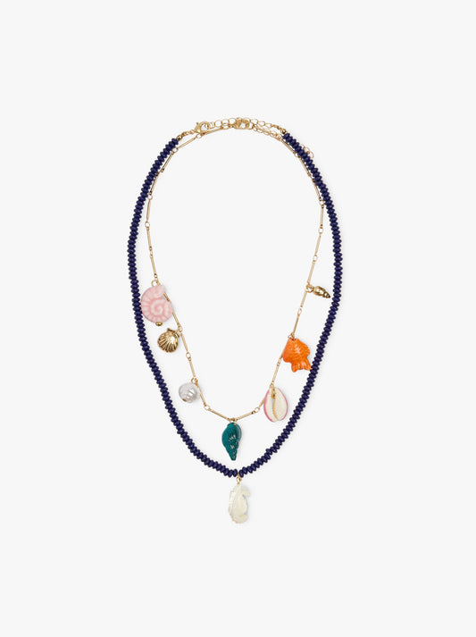 Set Of Necklaces With Sea-Inspired Motifs