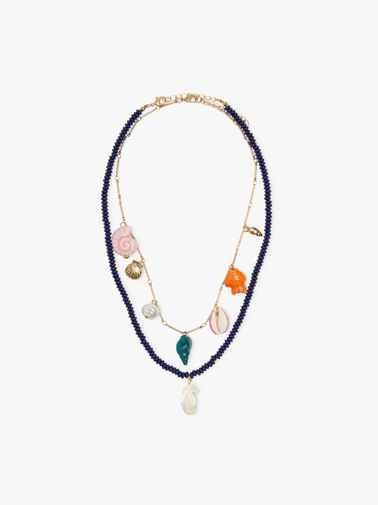 Set Of Necklaces With Sea-Inspired Motifs