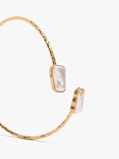 Thin Bracelet With Pearls