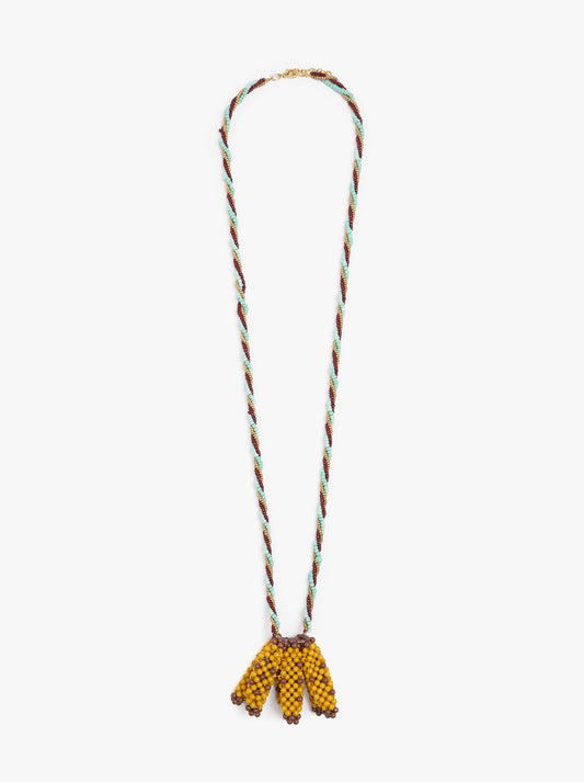 Long Necklace With Banana Pendant