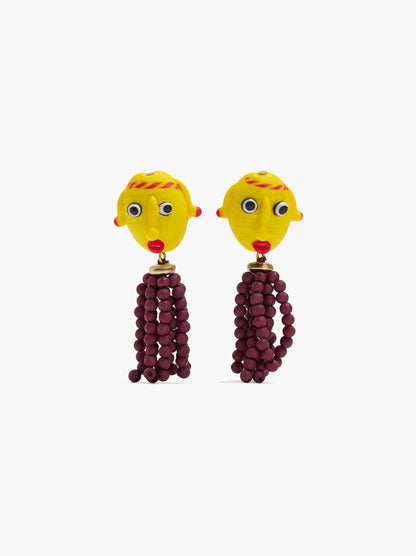 Earrings With Masks