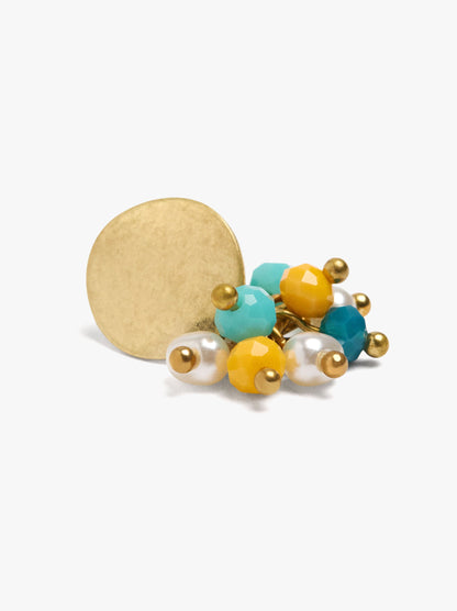 Earrings With Glass Beads