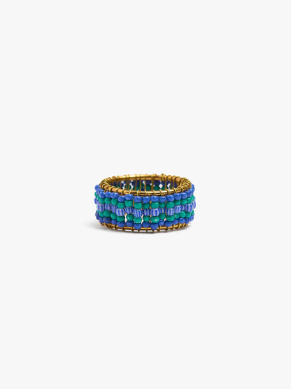 Wide Ring With Beads