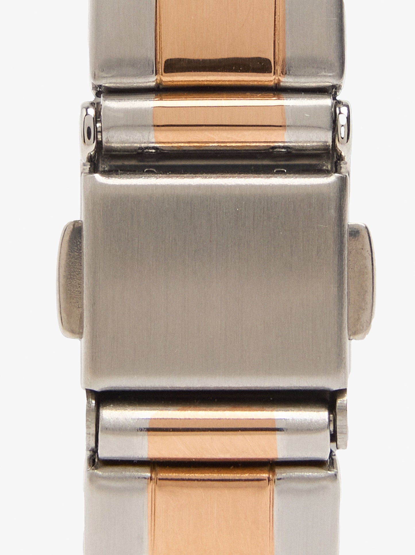Bicolor Watch With Stainless Steel Bracelet