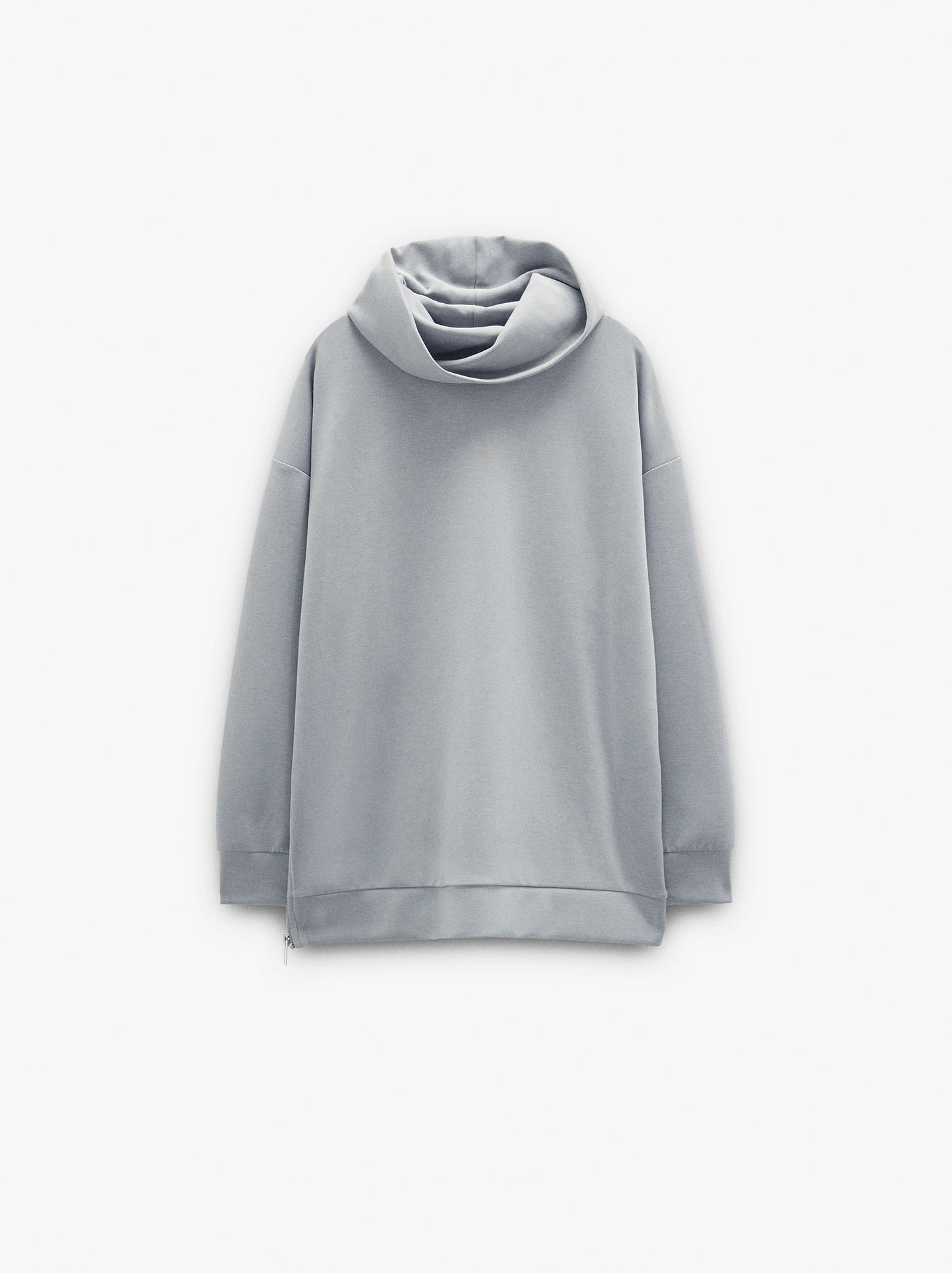 Sweatshirt With High Neck And Soft Touch