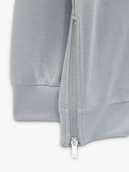Sweatshirt With High Neck And Soft Touch