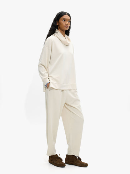 Sweatshirt With High Neck And Soft Touch