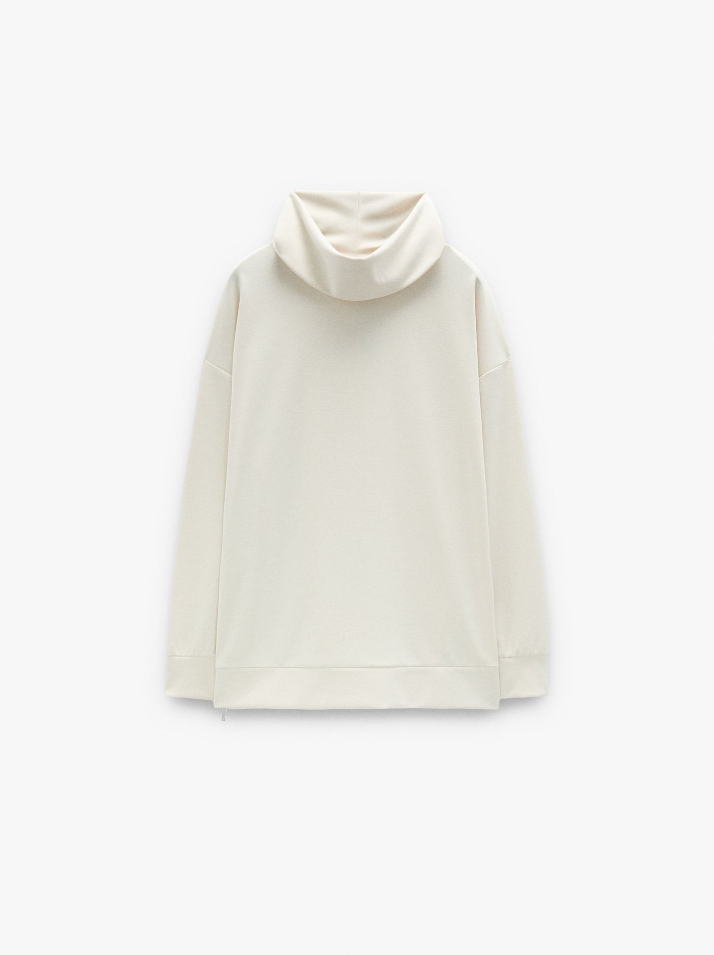 Sweatshirt With High Neck And Soft Touch