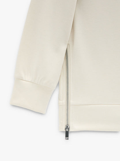 Sweatshirt With High Neck And Soft Touch