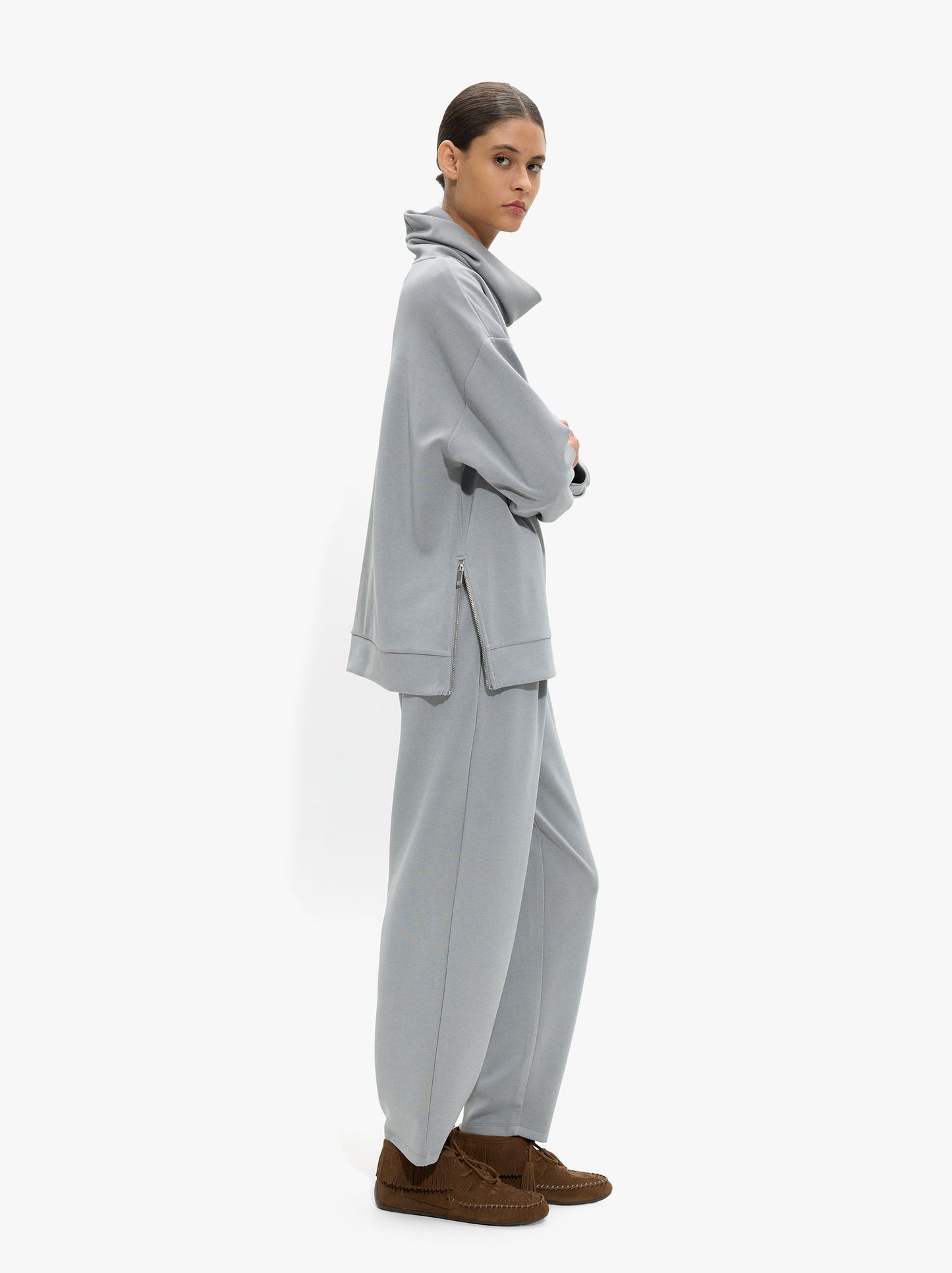 Trousers With Elastic Waist Soft Touch