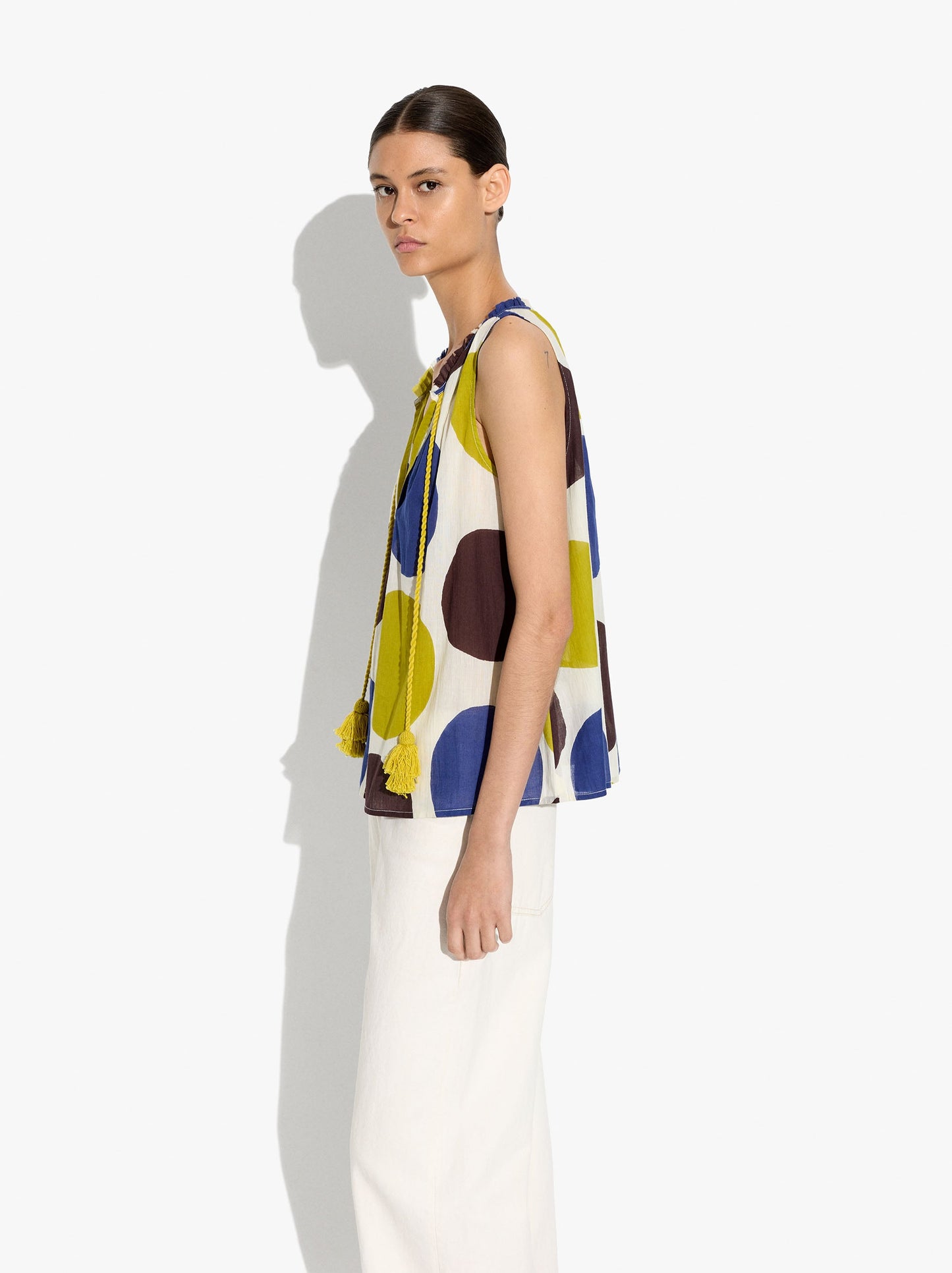Top Printed With 100% Cotton